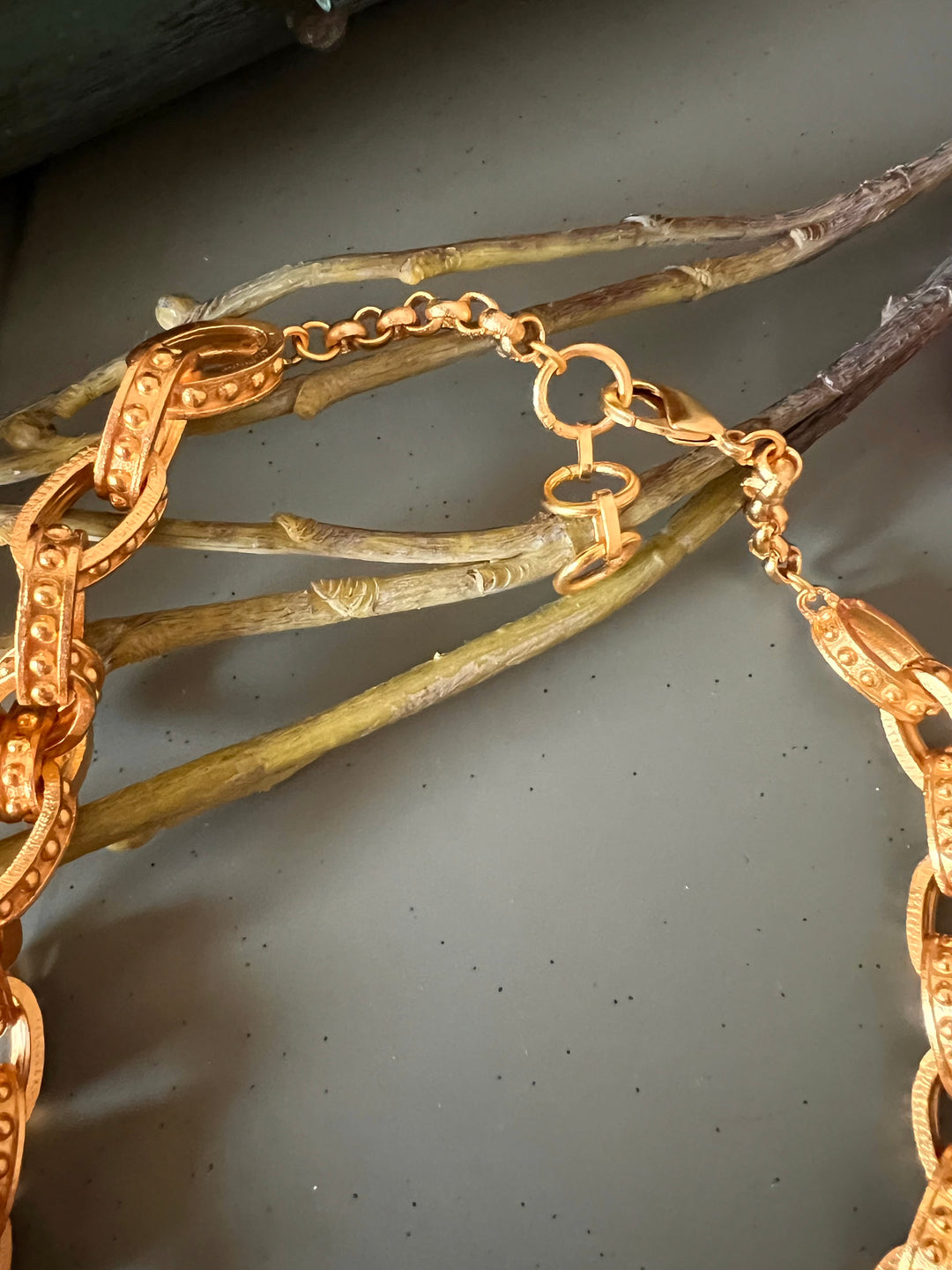 Solid Brass Chain Necklace