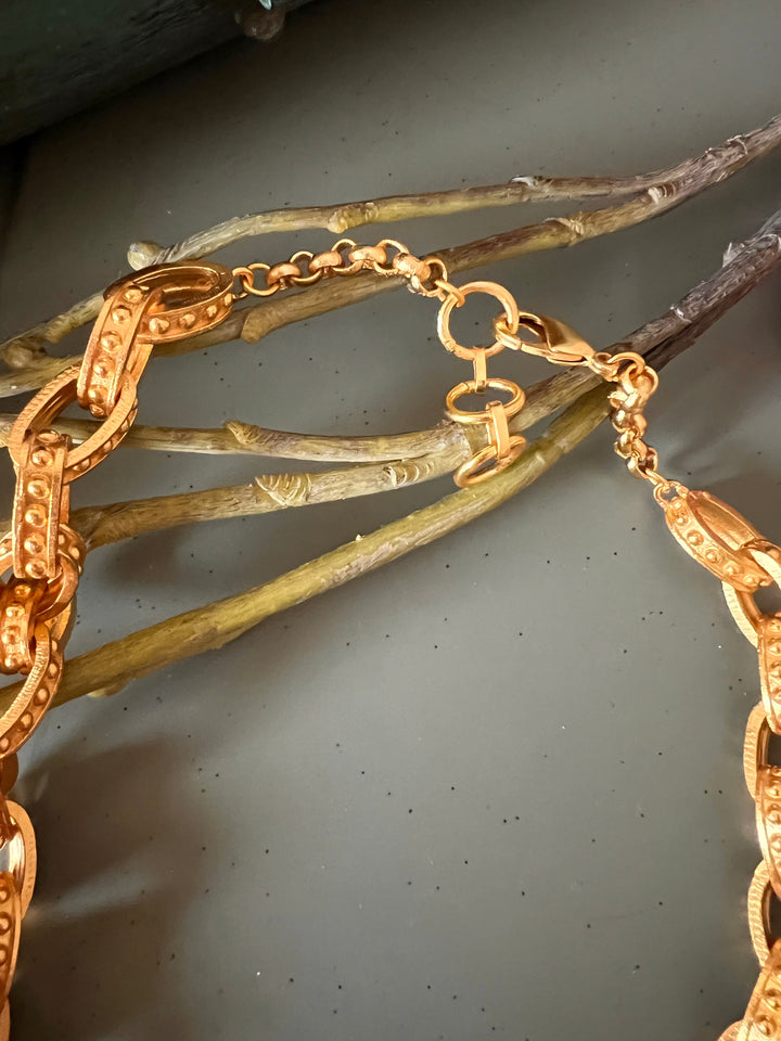 Solid Brass Chain Necklace