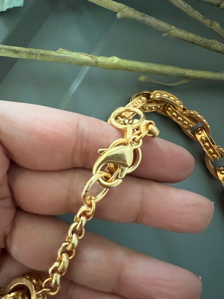 Solid Brass Chain Necklace