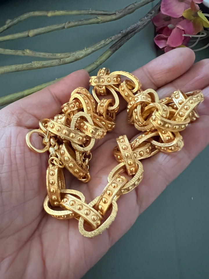 Solid Brass Chain Necklace