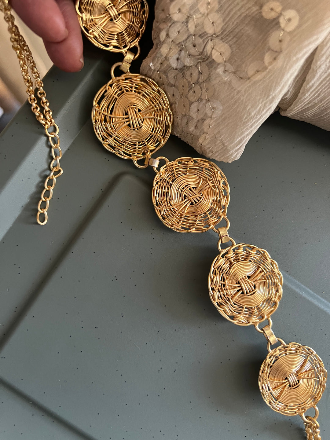 Statement Sapphire Necklace