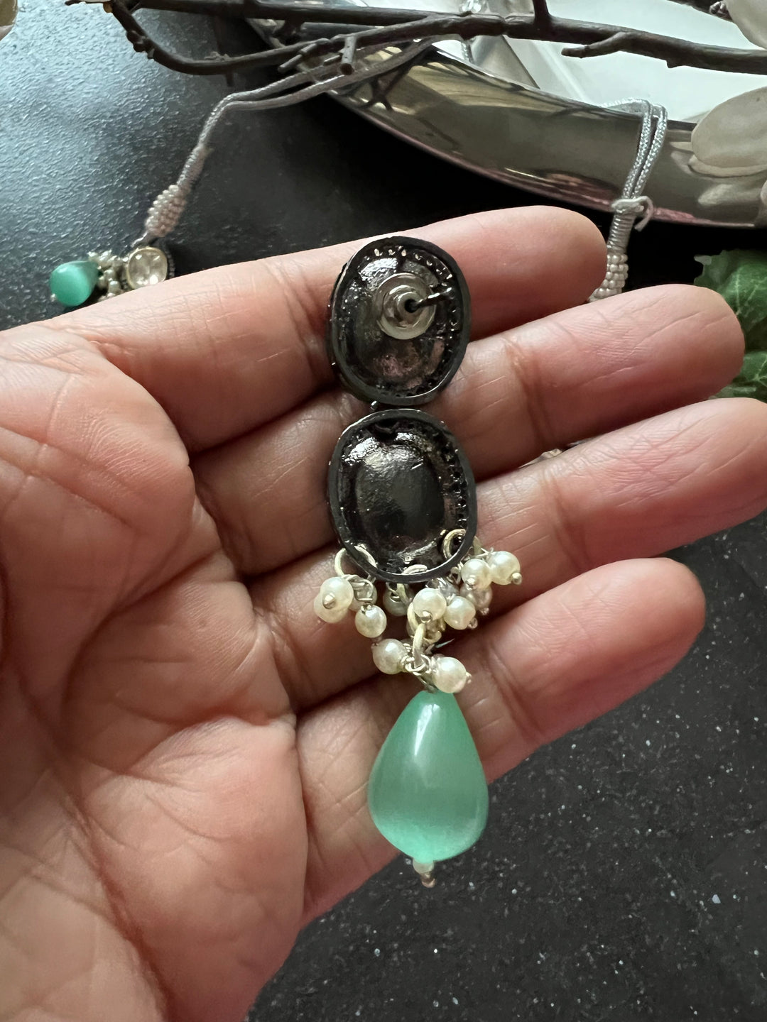 Exquisite Victorian Kundan Choker Necklace with Earrings - Timeless Elegance and Royal Charm