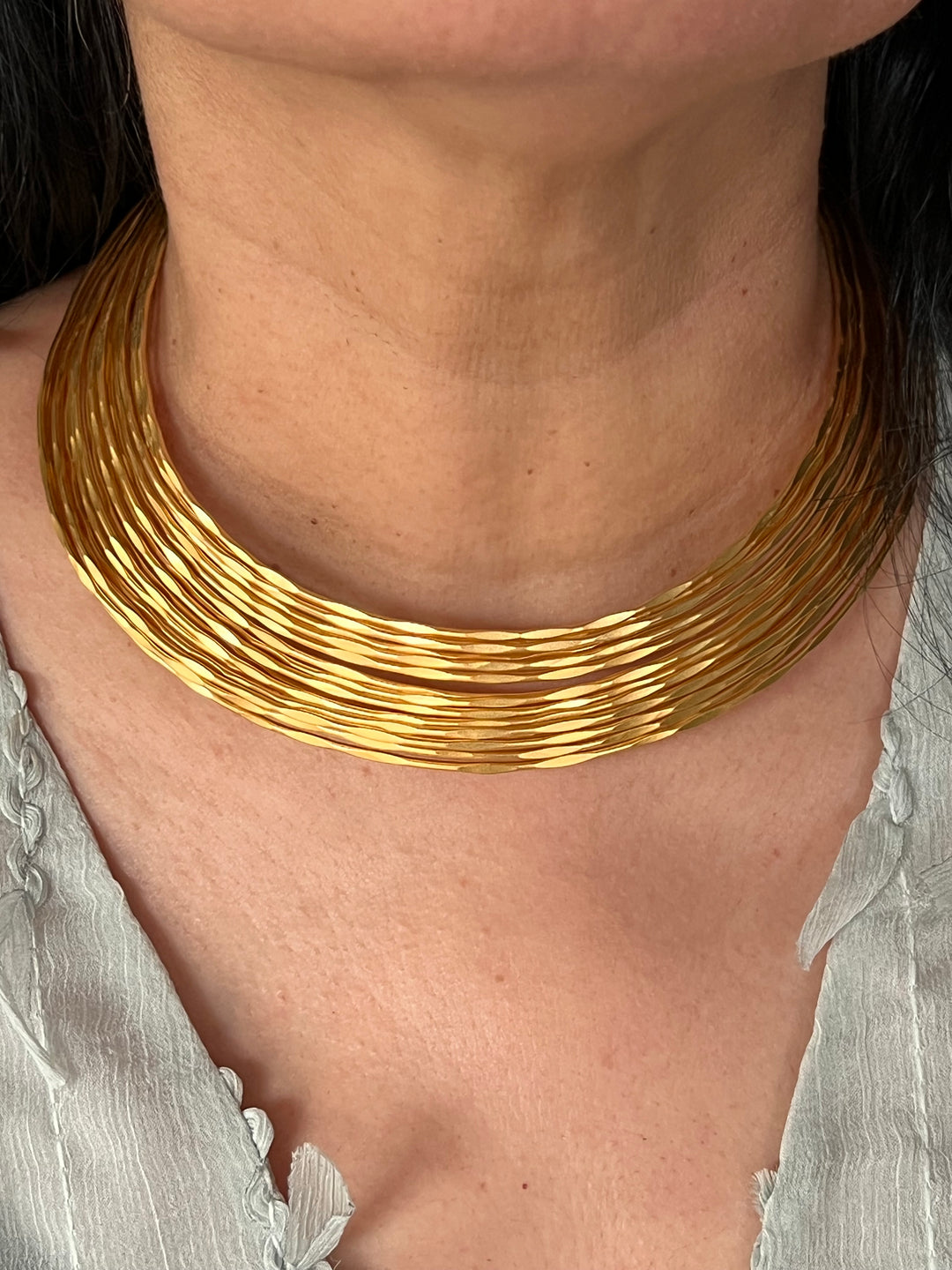 Artisan Crafted: Premium Designer Hasli Necklace