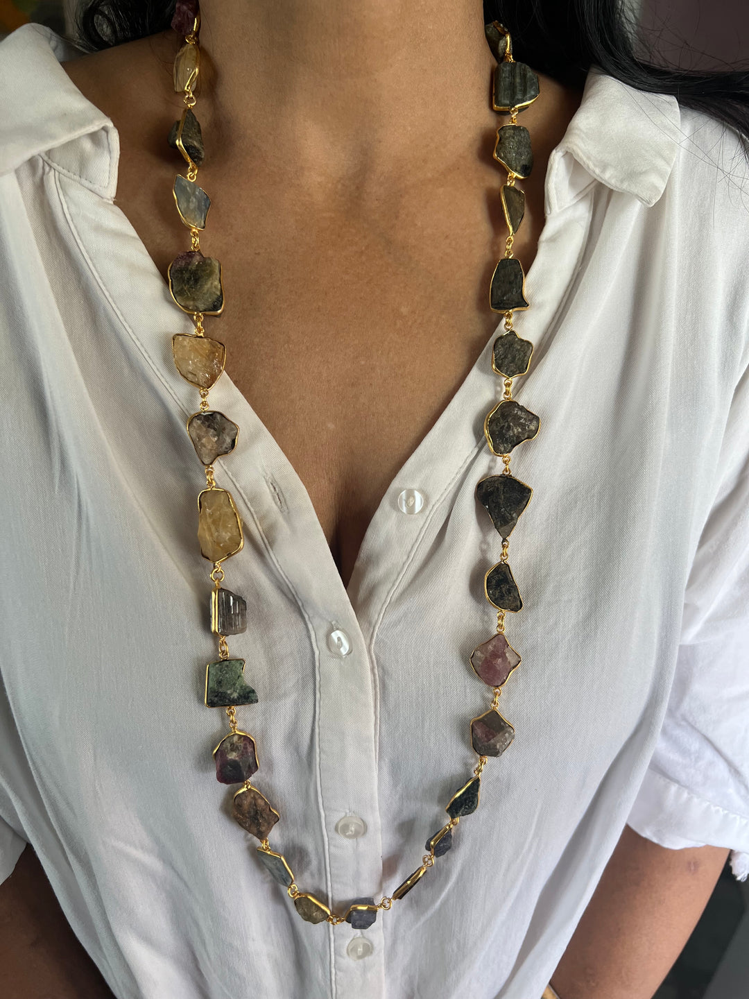 Statement Long Necklace