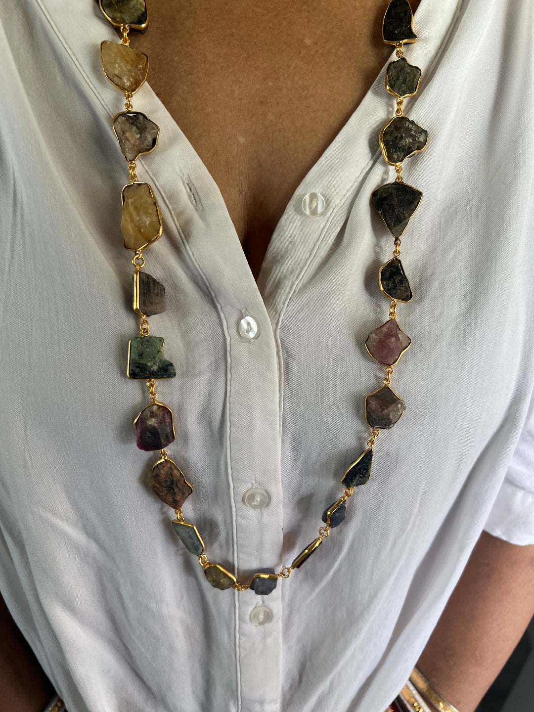 Statement Long Necklace