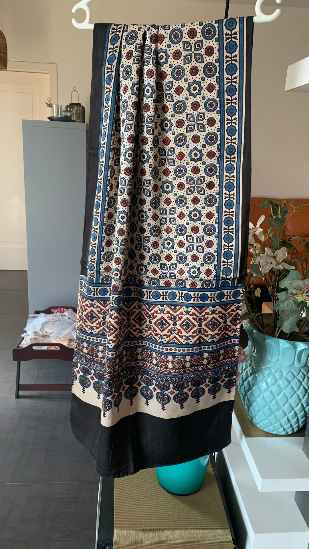 Shivka Designed Gajji Silk Stole