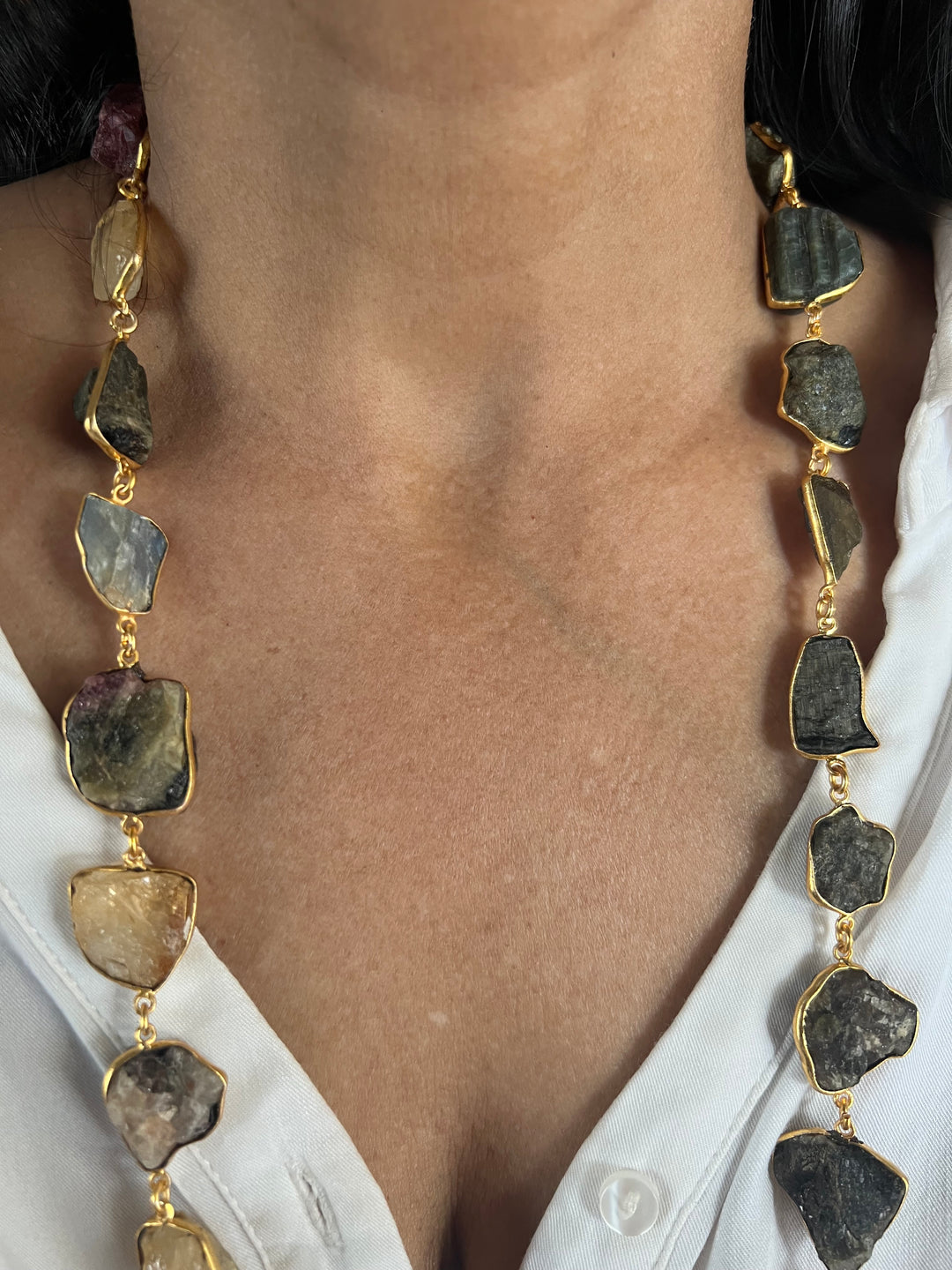 Statement Long Necklace