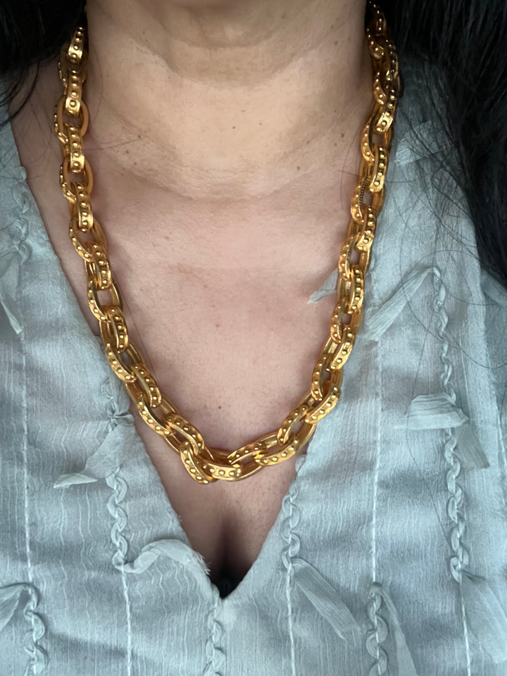 Solid Brass Chain Necklace
