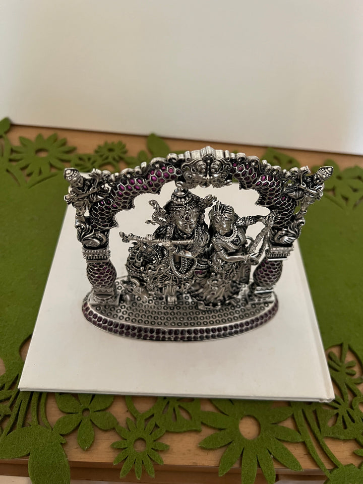 SHIVKA Divine Blessings - Handcrafted Radha Krishna Idol for Divine Love and Eternal Union