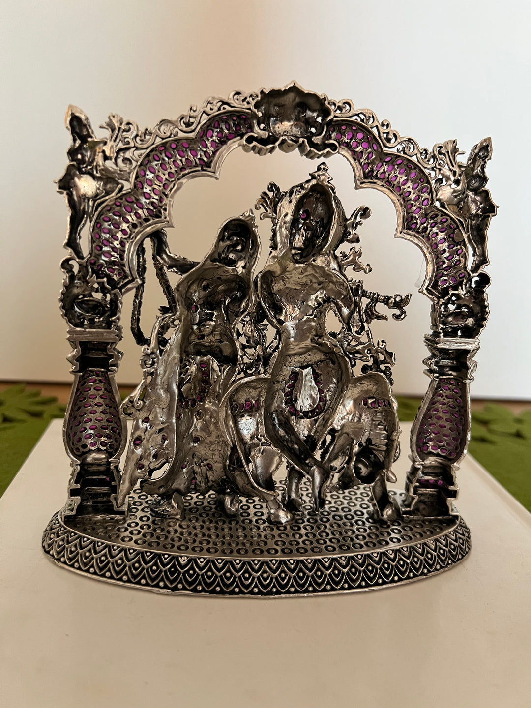 SHIVKA Divine Blessings - Handcrafted Radha Krishna Idol for Divine Love and Eternal Union