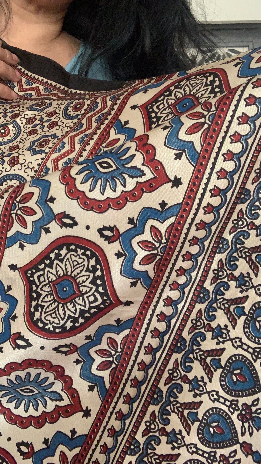 Shivka Designed Gajji Silk Stole