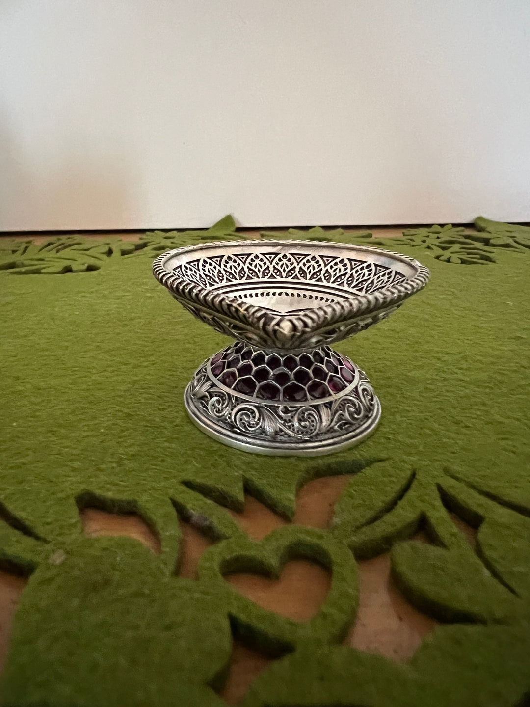 SHIVKA Divine Blessings - Handcrafted Diya (Lamp) for Spiritual Illumination and Sacred Radiance