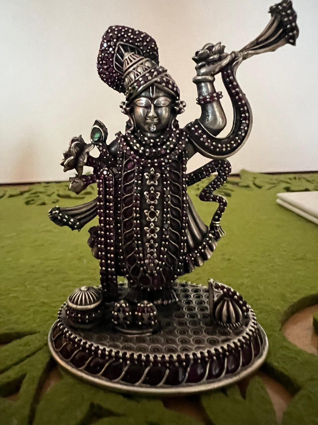 SHIVKA Divine Blessings - Handcrafted Srinath ji Idol for Divine Love and Devotion