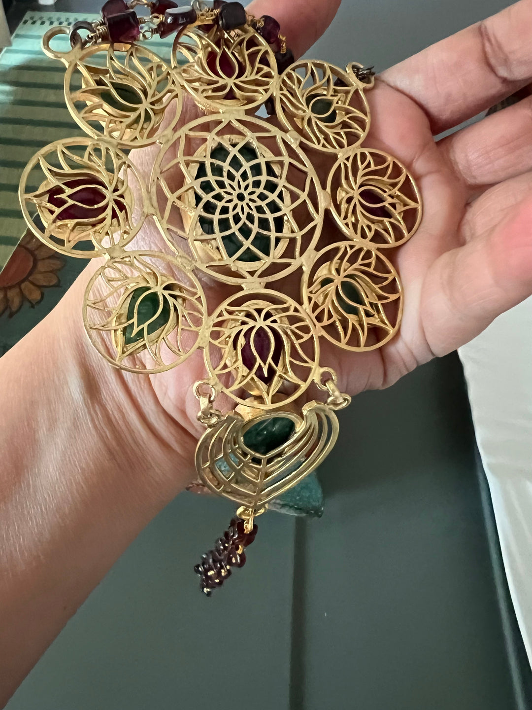 Statement Natural Sapphire Pendant Necklace - Elevate Your Elegance