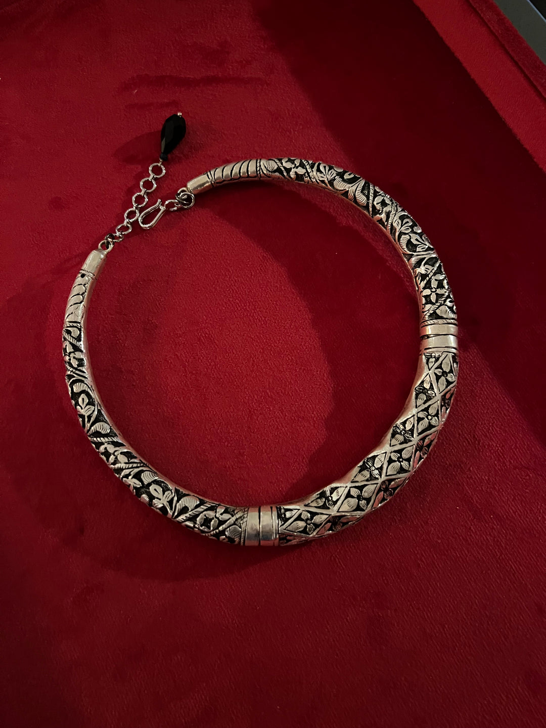 Radiant 925 Silver Hasli Necklace