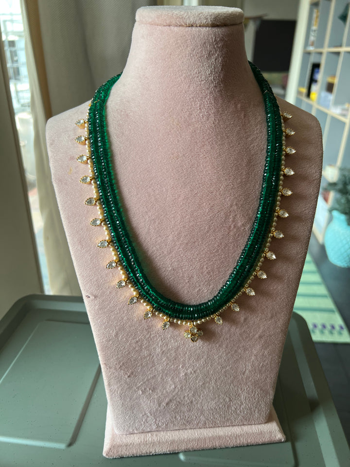 Statement Polki Kundan Necklace - Premium Quality, Handcrafted Elegance