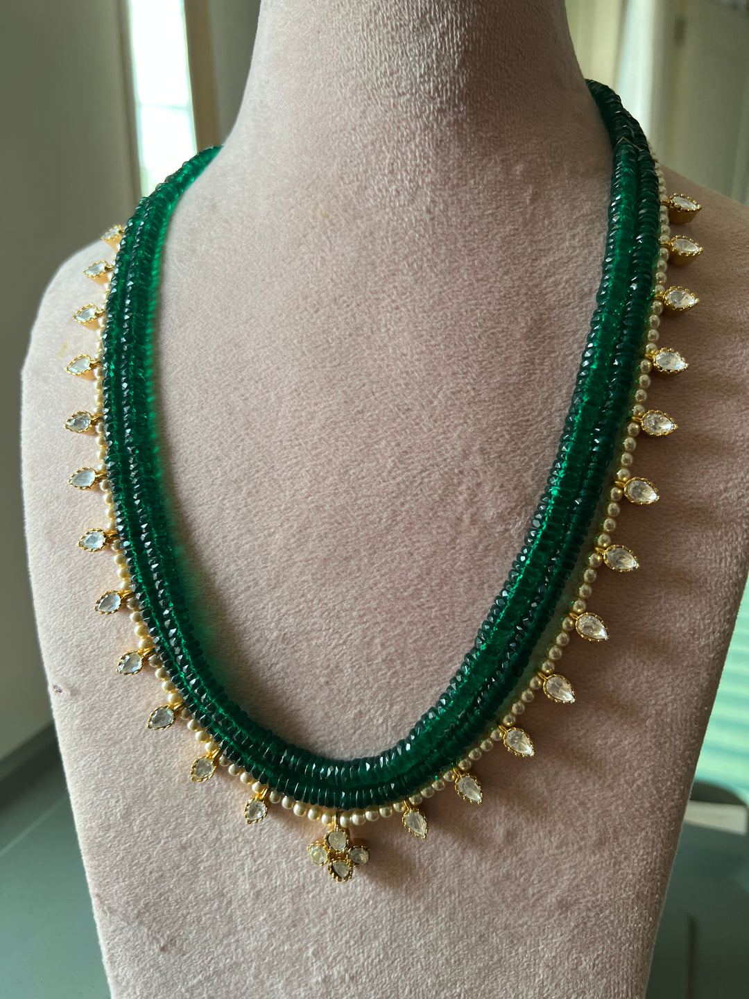 Statement Polki Kundan Necklace - Premium Quality, Handcrafted Elegance