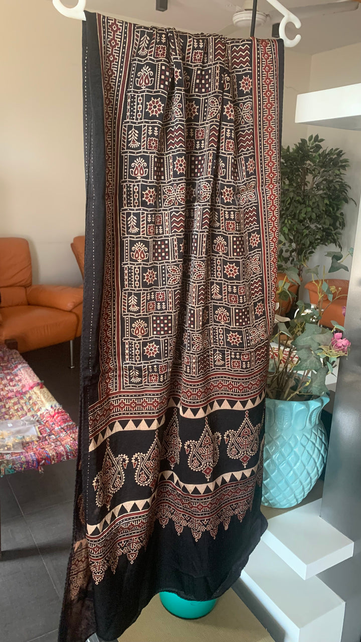 Shivka Designed Gajji Silk Stole