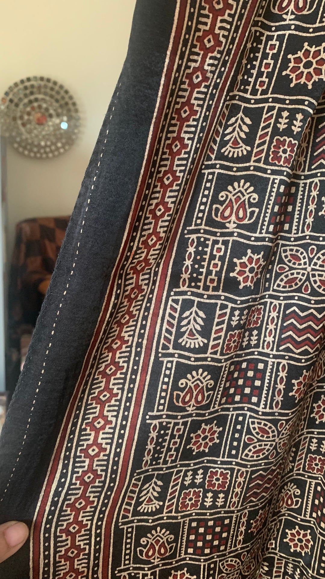 Shivka Designed Gajji Silk Stole