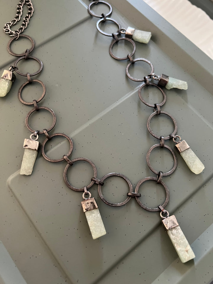 Statement Natural Pearl Necklace