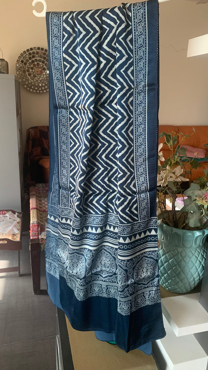 Shivka Designed Gajji Silk Stole