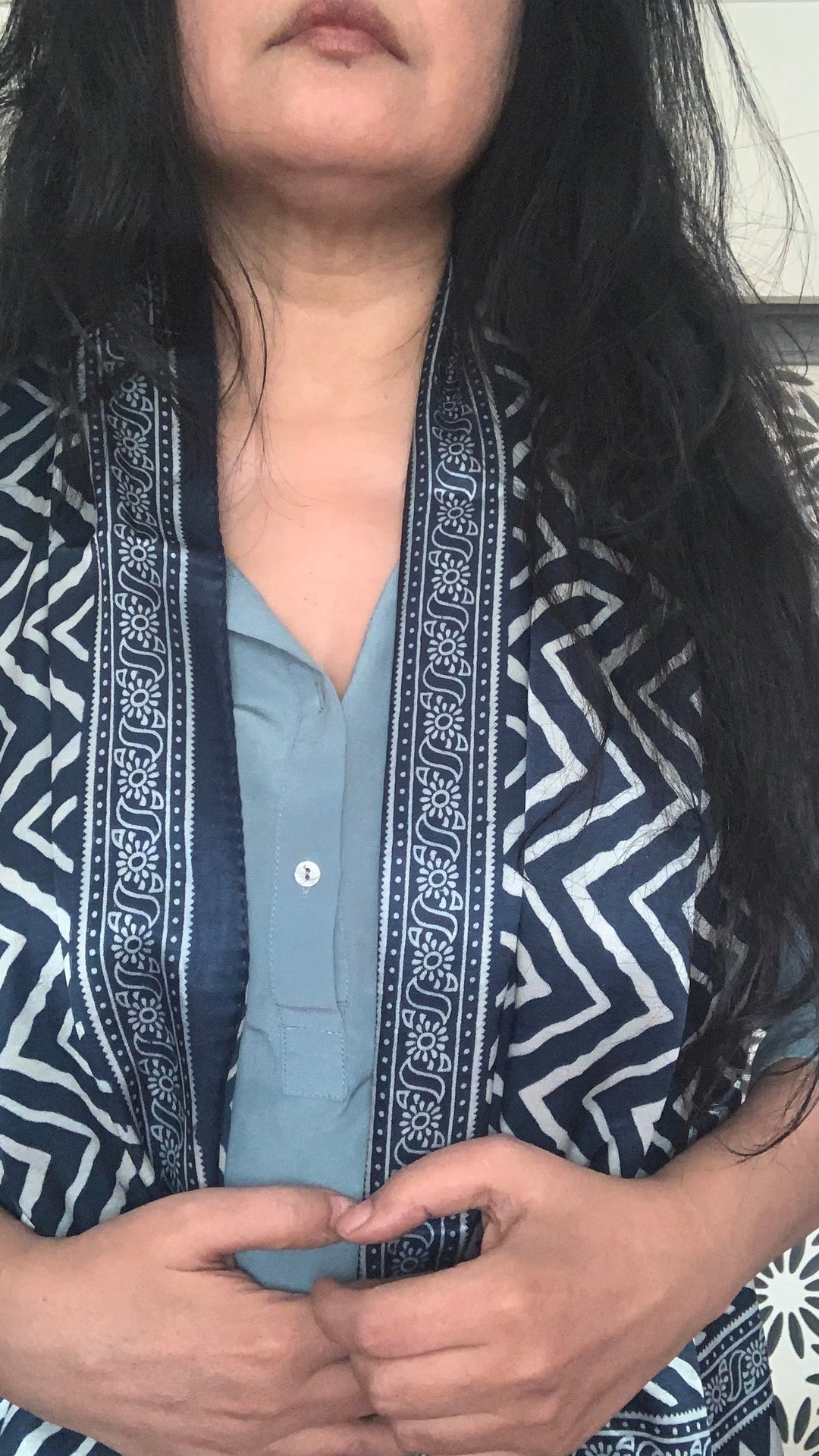 Shivka Designed Gajji Silk Stole