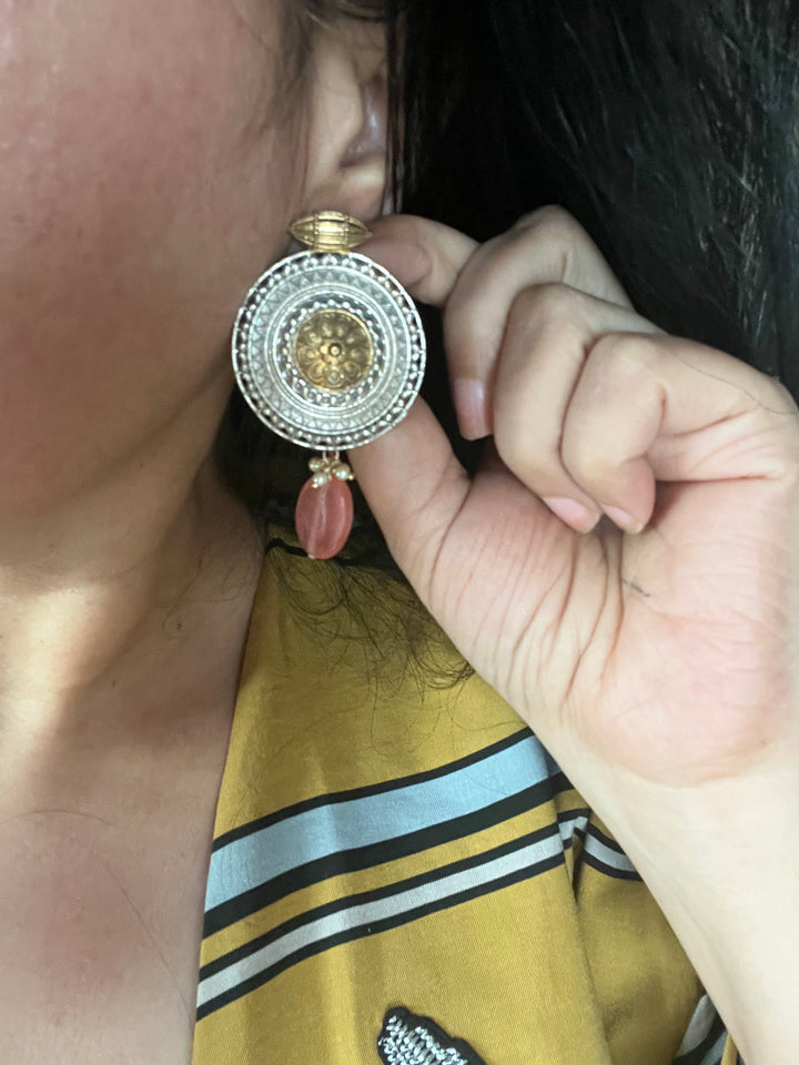 Natural Stone Drop Vintage Earrings - Premium Quality, Exquisite Craftsmanship