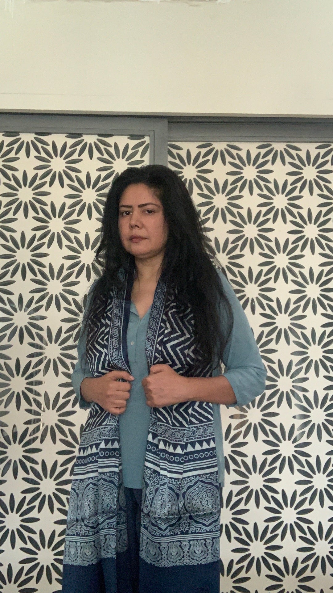 Shivka Designed Gajji Silk Stole