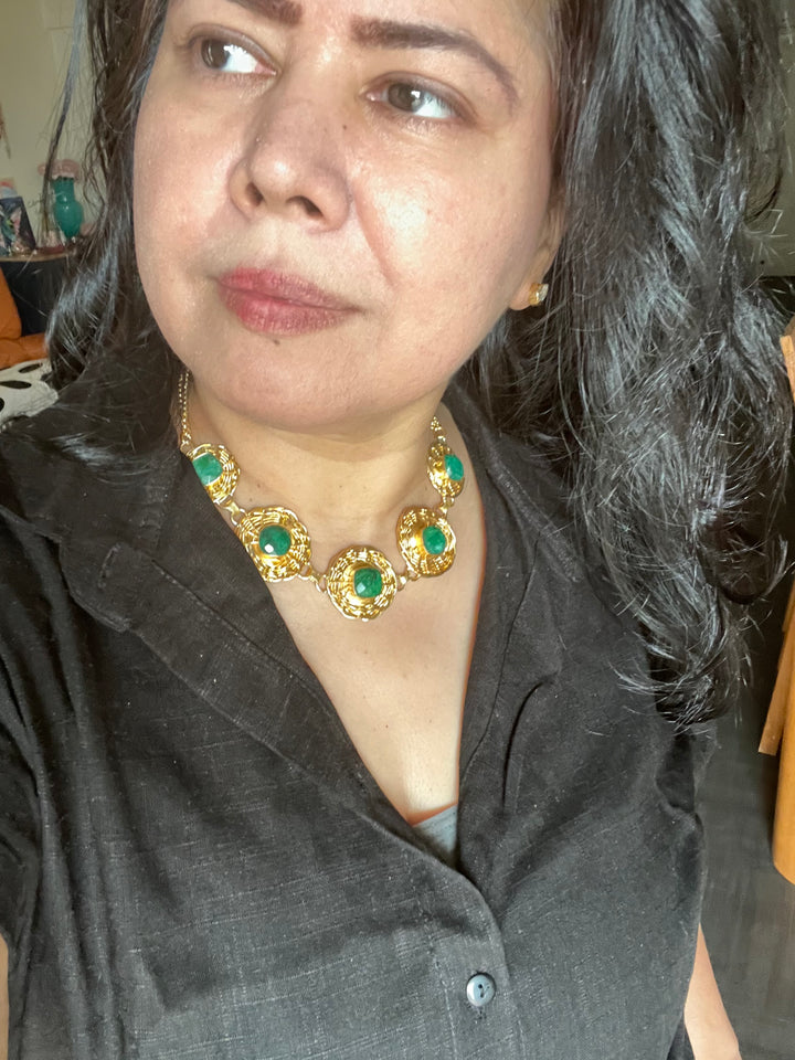 Statement Sapphire Necklace