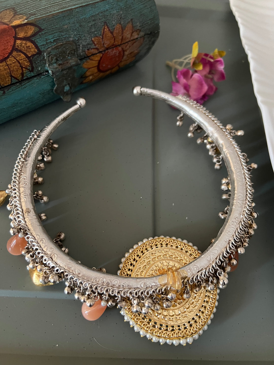 Artisan Crafted: Premium Designer Hasli Necklace
