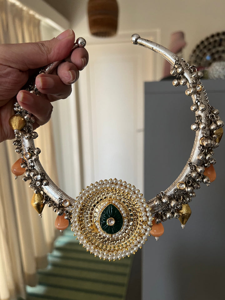 Artisan Crafted: Premium Designer Hasli Necklace