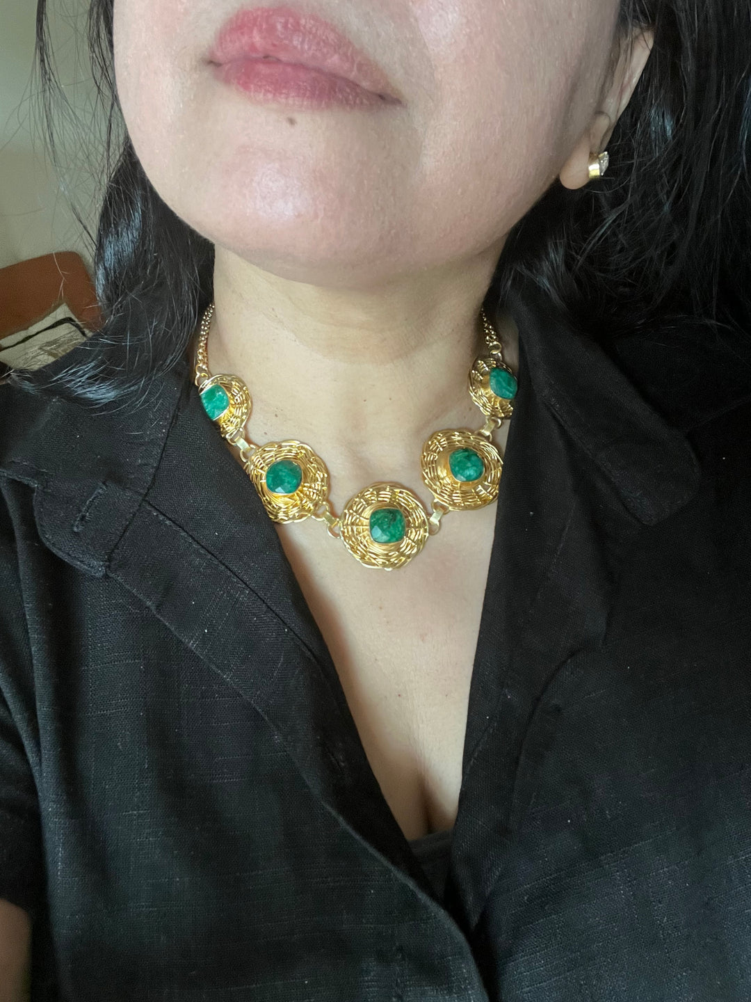 Statement Sapphire Necklace