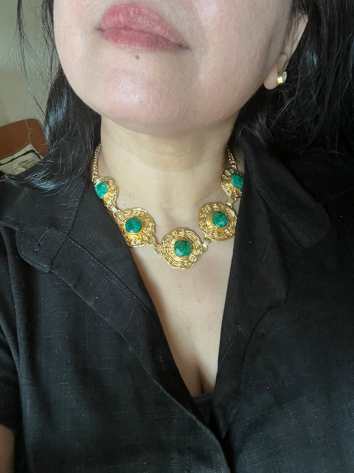 Statement Sapphire Necklace