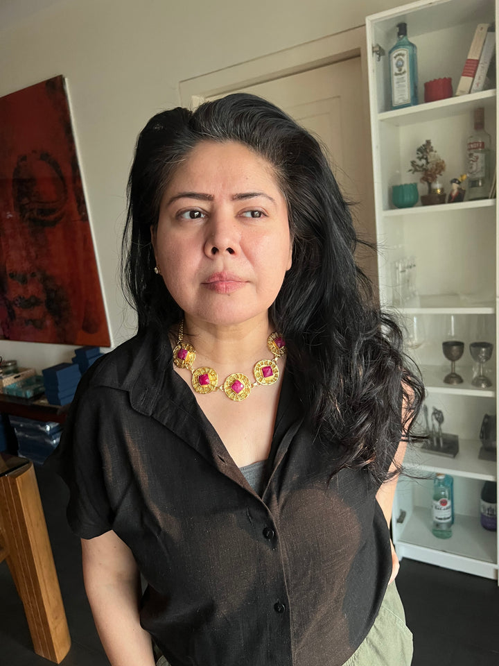 Statement Sapphire Necklace