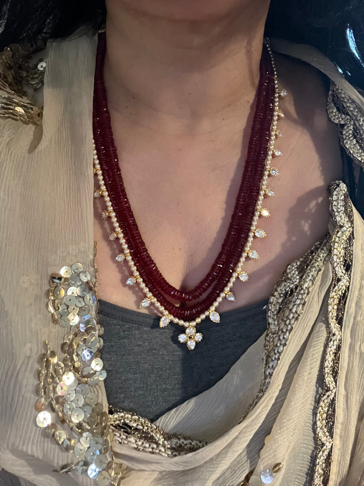 Statement Polki Kundan Necklace - Premium Quality, Handcrafted Elegance