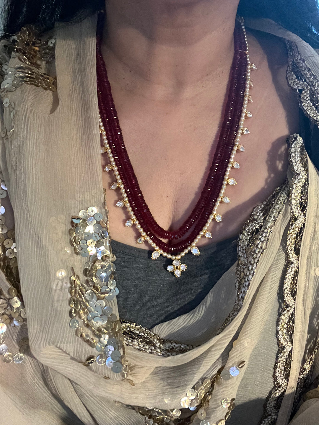 Statement Polki Kundan Necklace - Premium Quality, Handcrafted Elegance