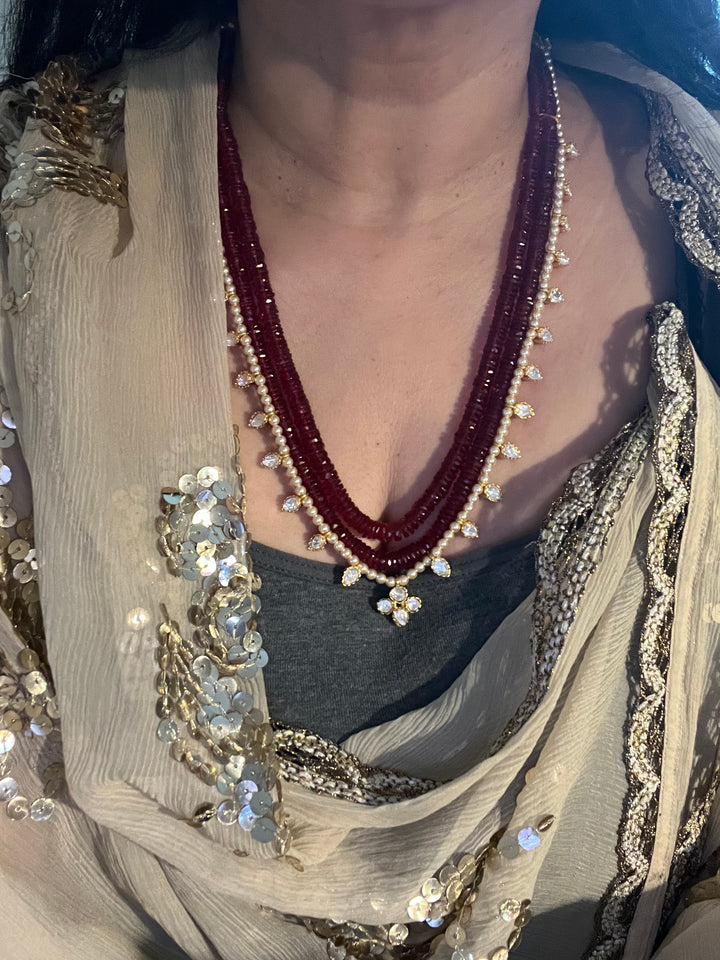 Statement Polki Kundan Necklace - Premium Quality, Handcrafted Elegance