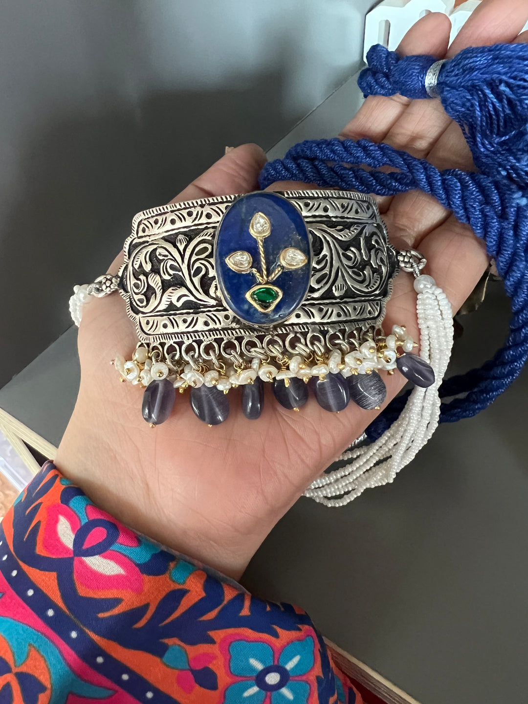 Sterling 925 Silver Choker/ Real Silver Choker