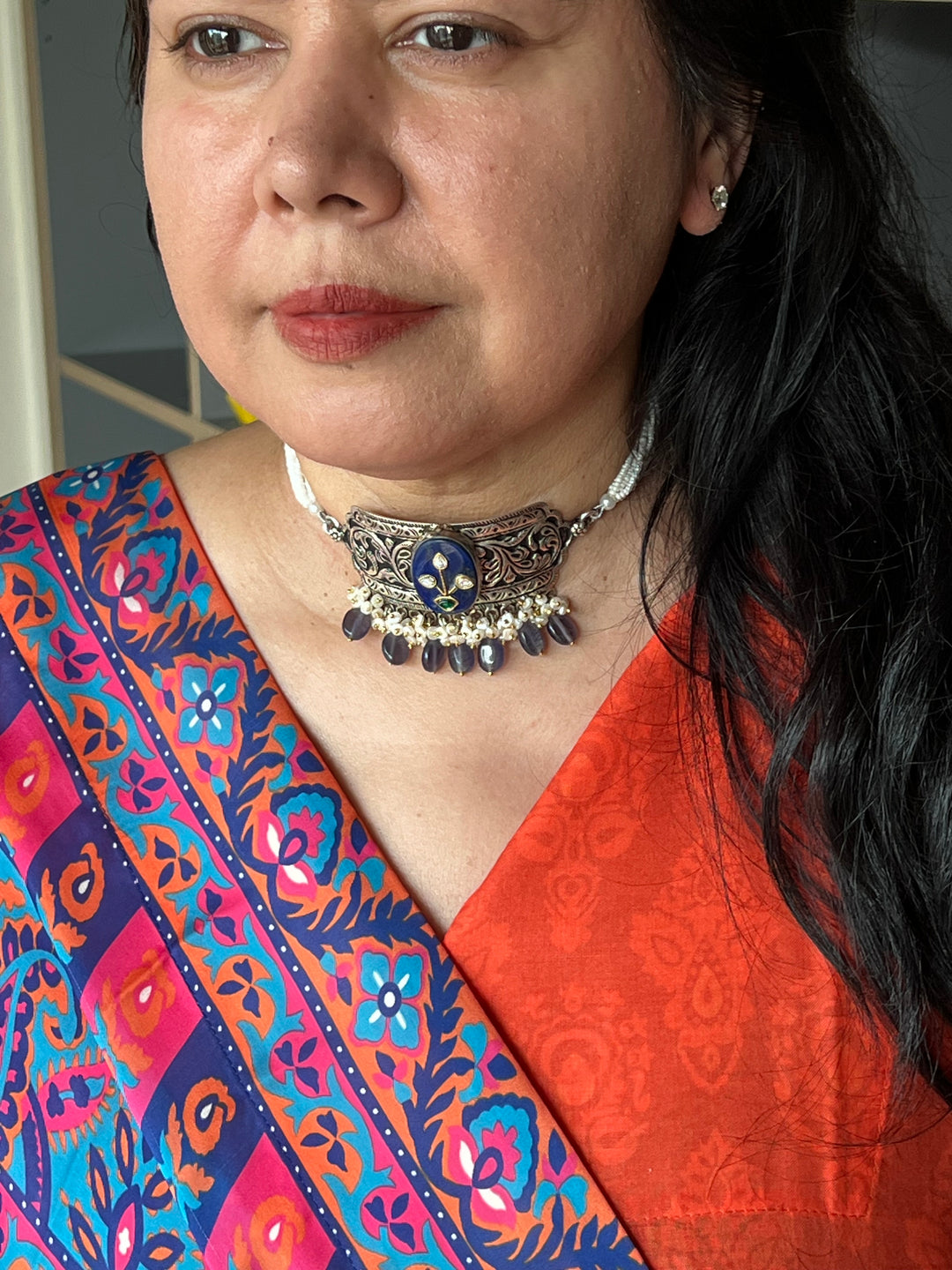 Sterling 925 Silver Choker/ Real Silver Choker