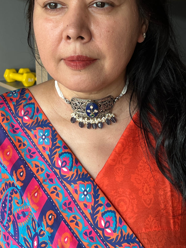 Sterling 925 Silver Choker/ Real Silver Choker