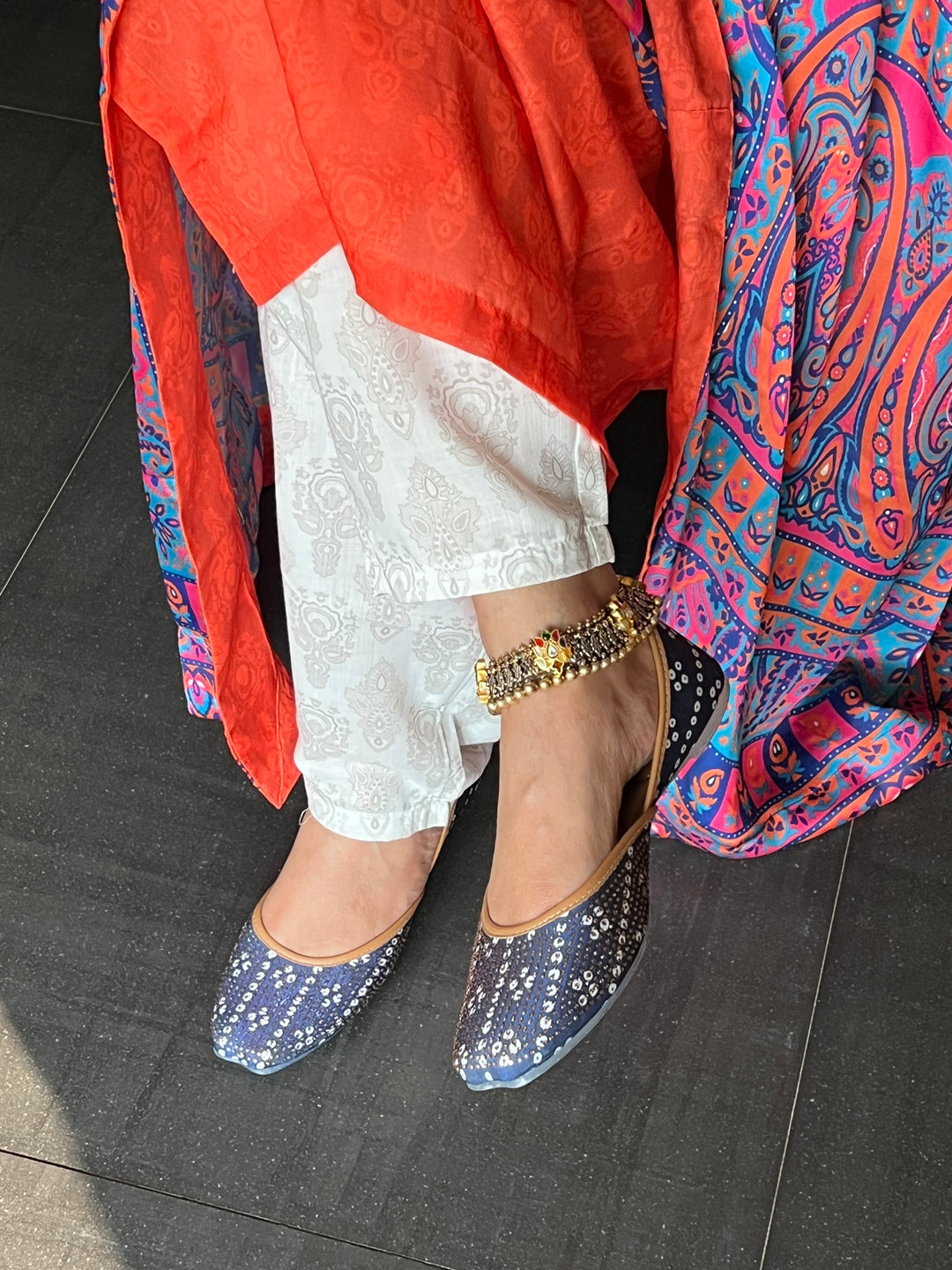 Rajsi Payal" | Statement Sterling 925 Silver Payal (Pair)