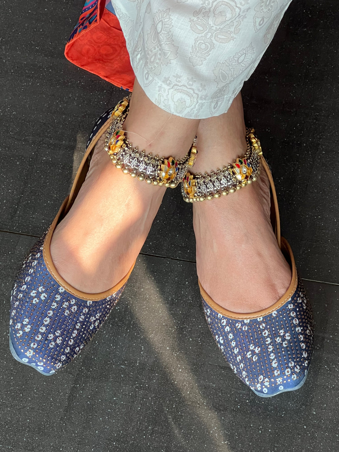 Rajsi Payal" | Statement Sterling 925 Silver Payal (Pair)