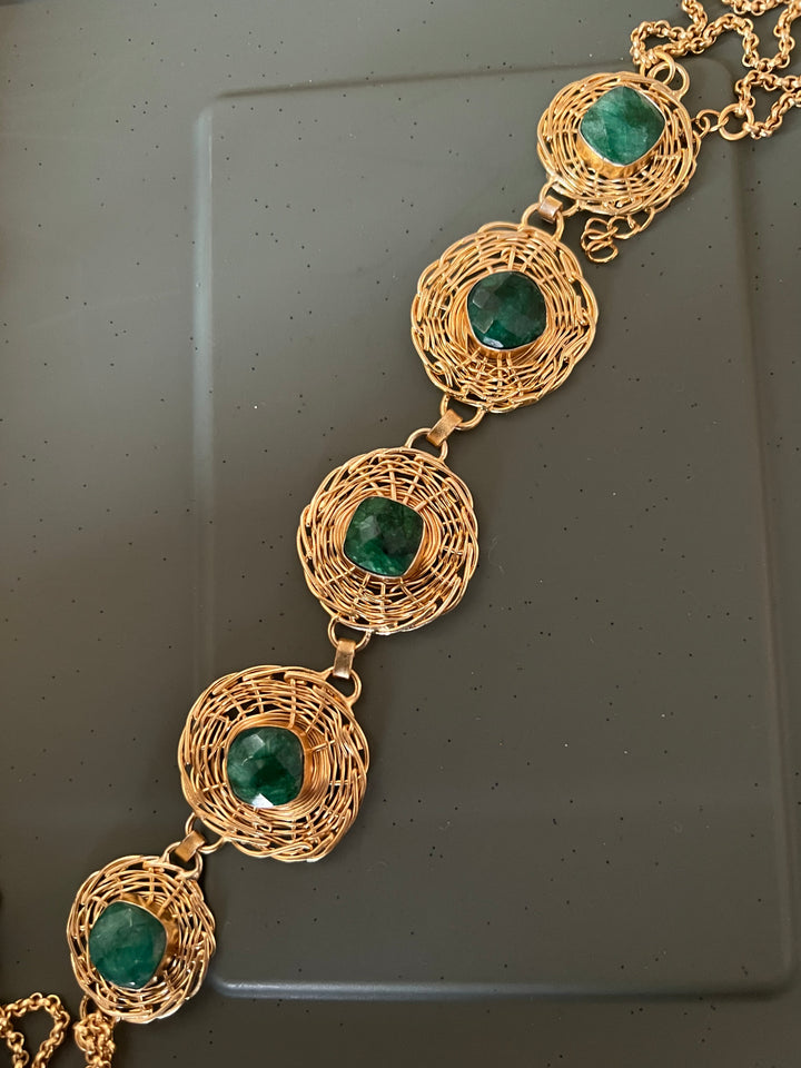 Statement Sapphire Necklace