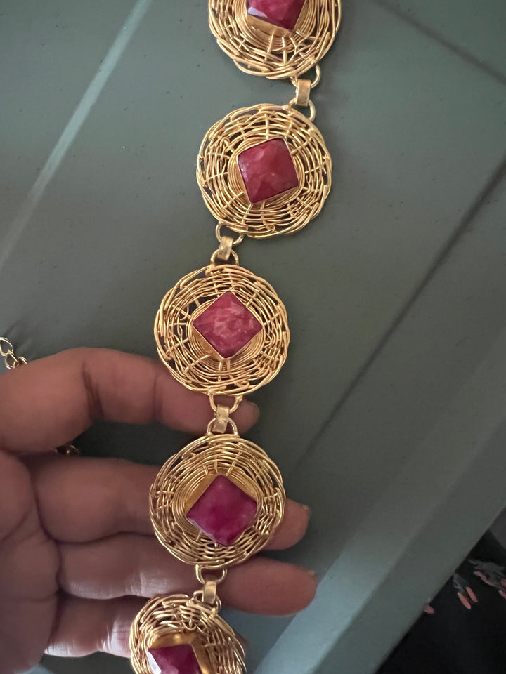 Statement Sapphire Necklace