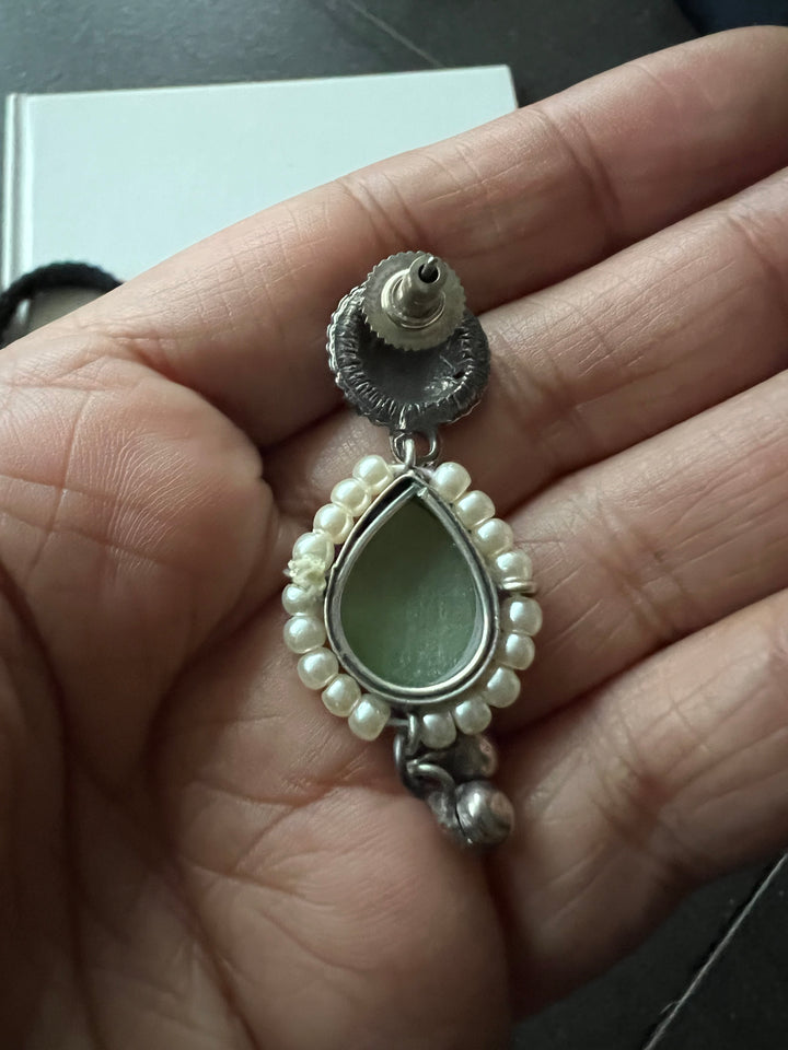 Vintage Artistic Choker with Earrings