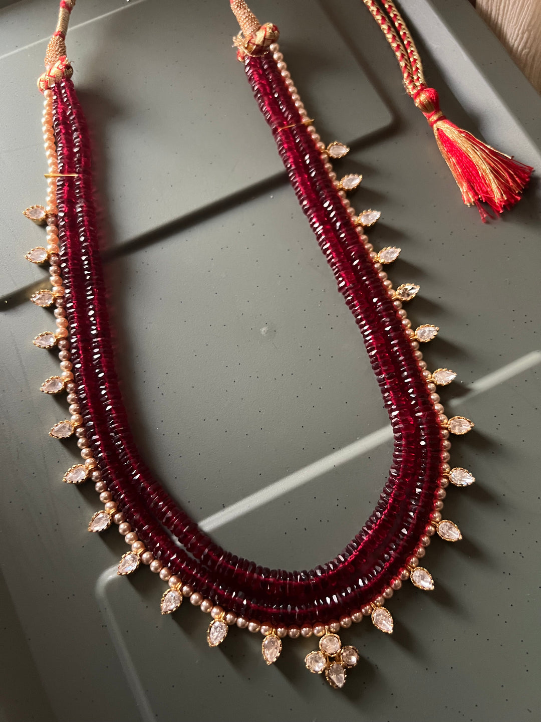 Statement Polki Kundan Necklace - Premium Quality, Handcrafted Elegance