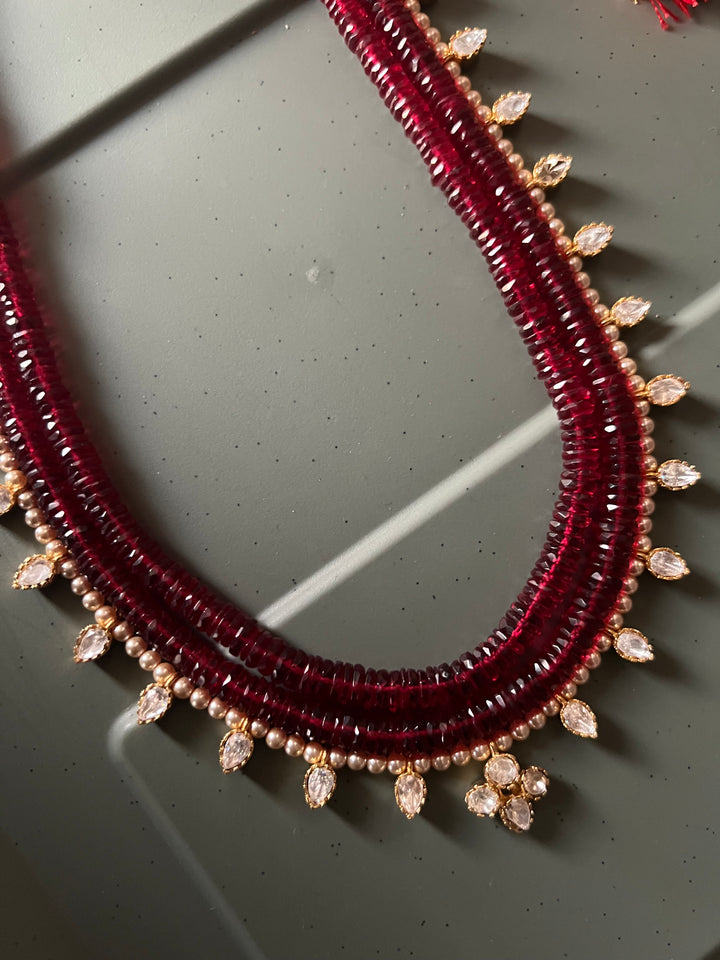 Statement Polki Kundan Necklace - Premium Quality, Handcrafted Elegance