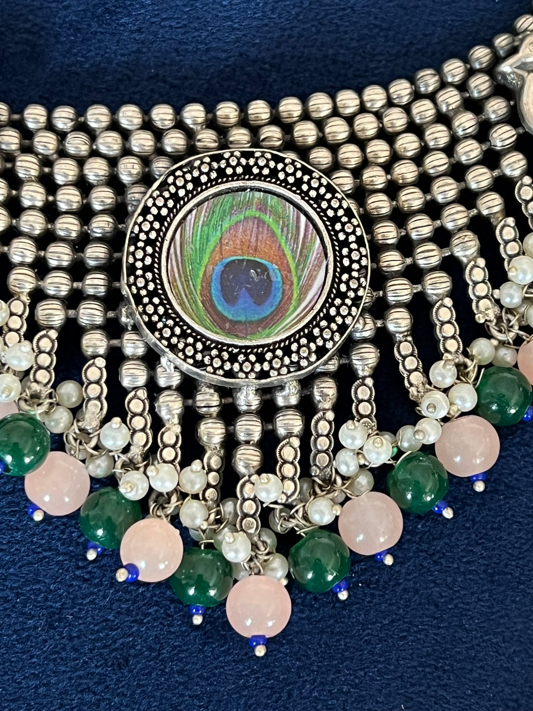 Timeless Antique Pearl Choker Necklace Set