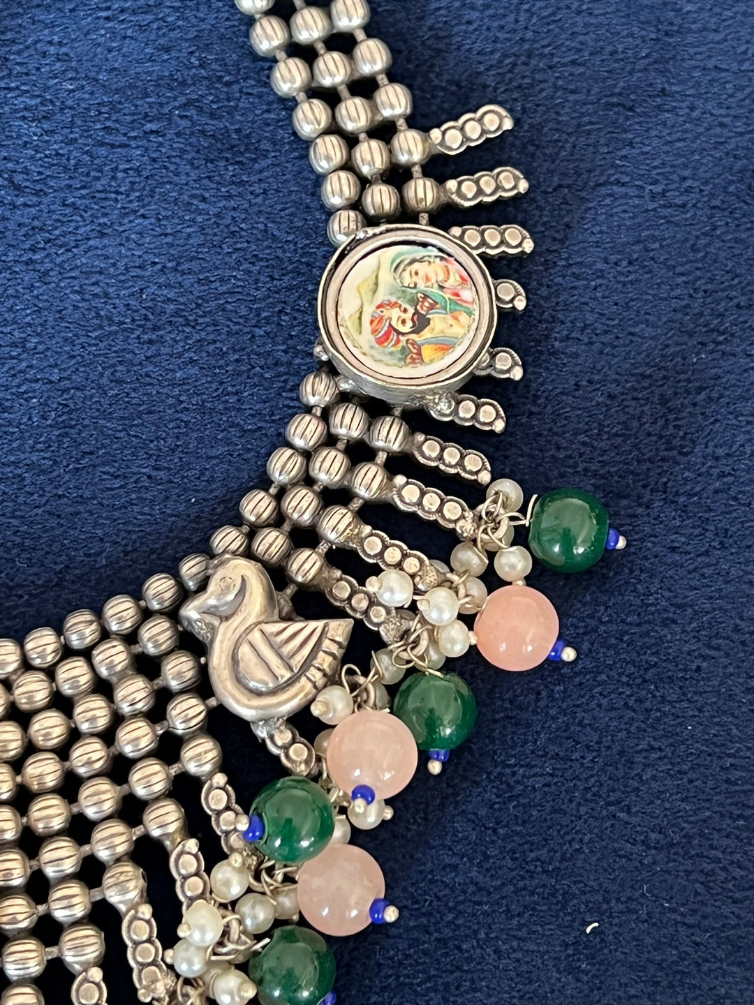 Timeless Antique Pearl Choker Necklace Set