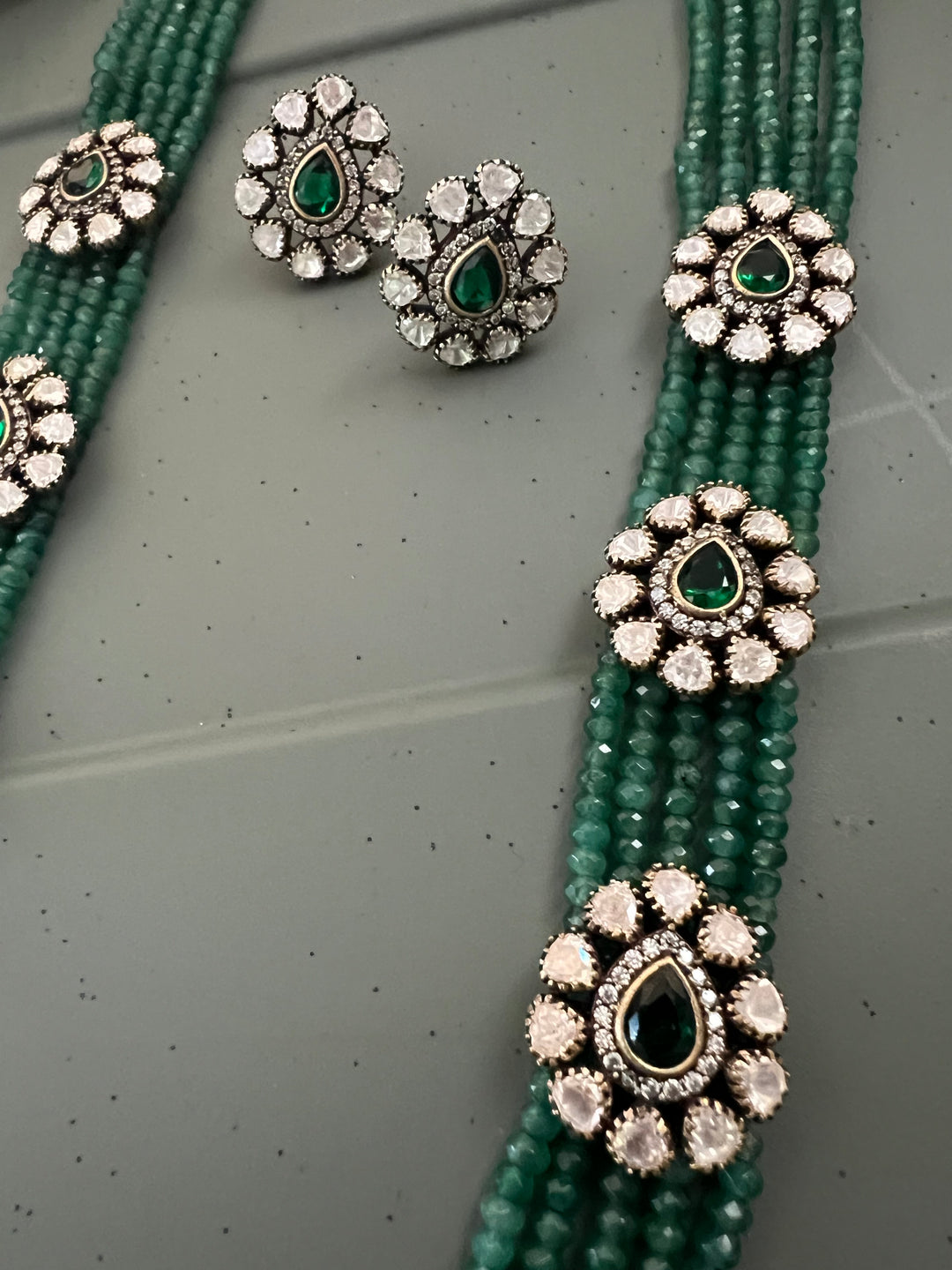 Premium Handcrafted Victorian Jewelry Necklace Set